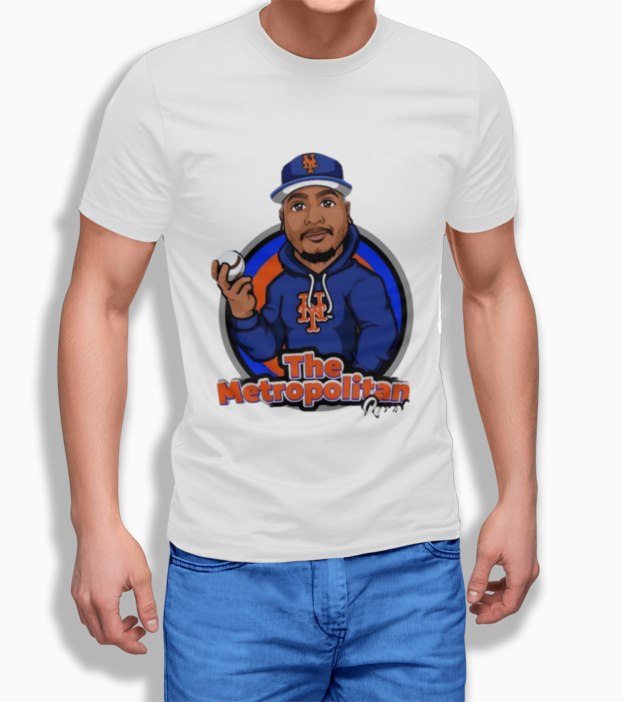 The Metropolitan Report New York Mets Baseball Fan T-Shirt