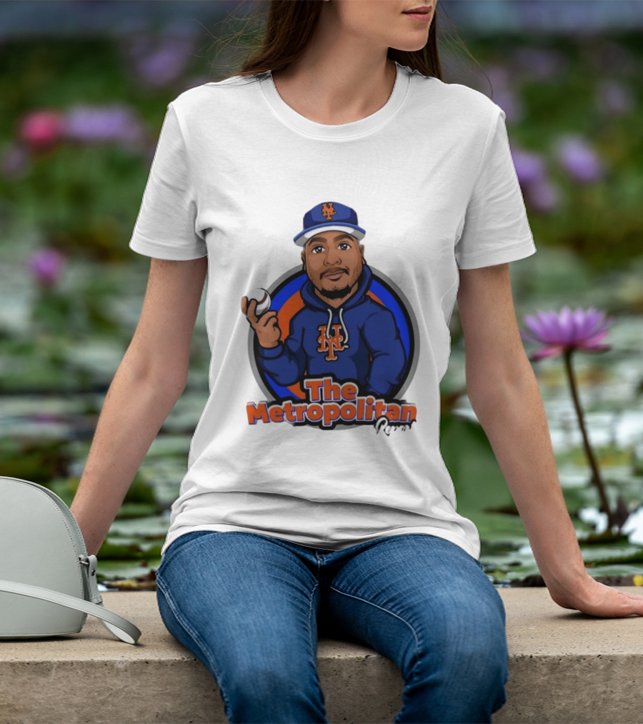 The Metropolitan Report New York Mets Baseball Fan T-Shirt