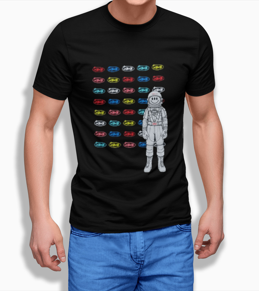 Plus44 Spaceman Heavyweight Astronaut Smile T-Shirt