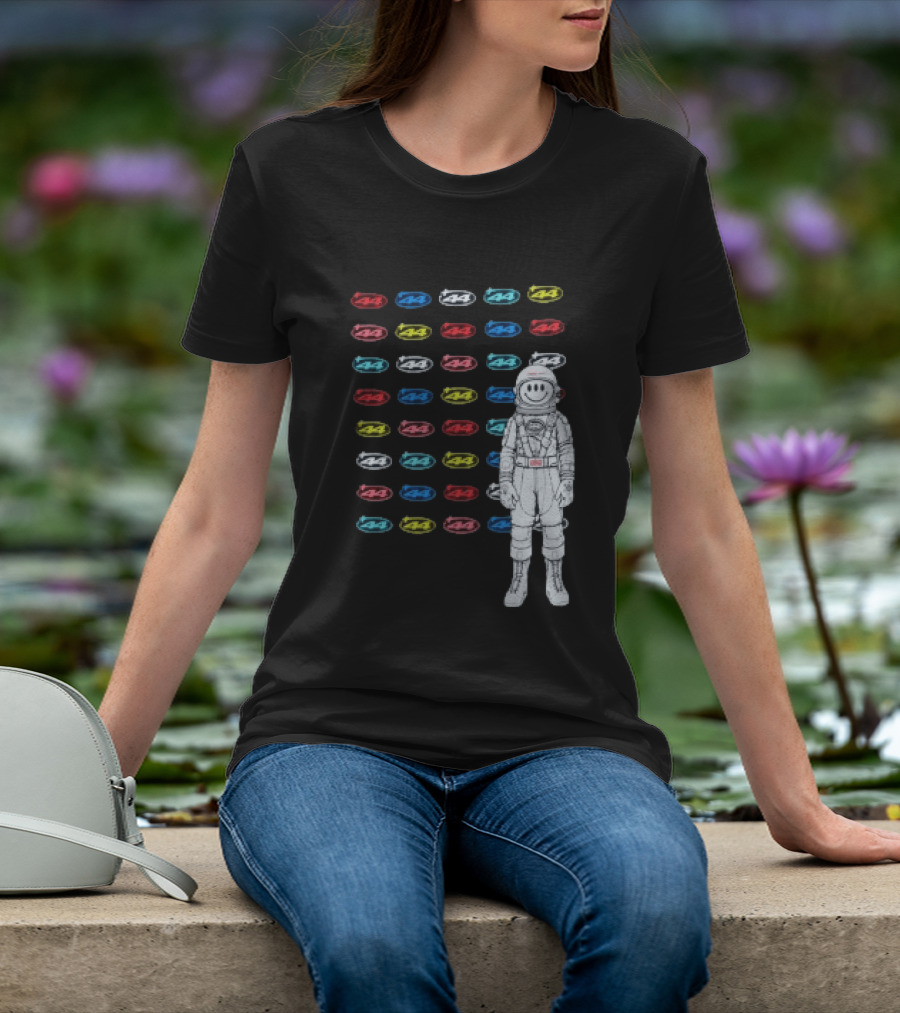 Plus44 Spaceman Heavyweight Astronaut Smile T-Shirt
