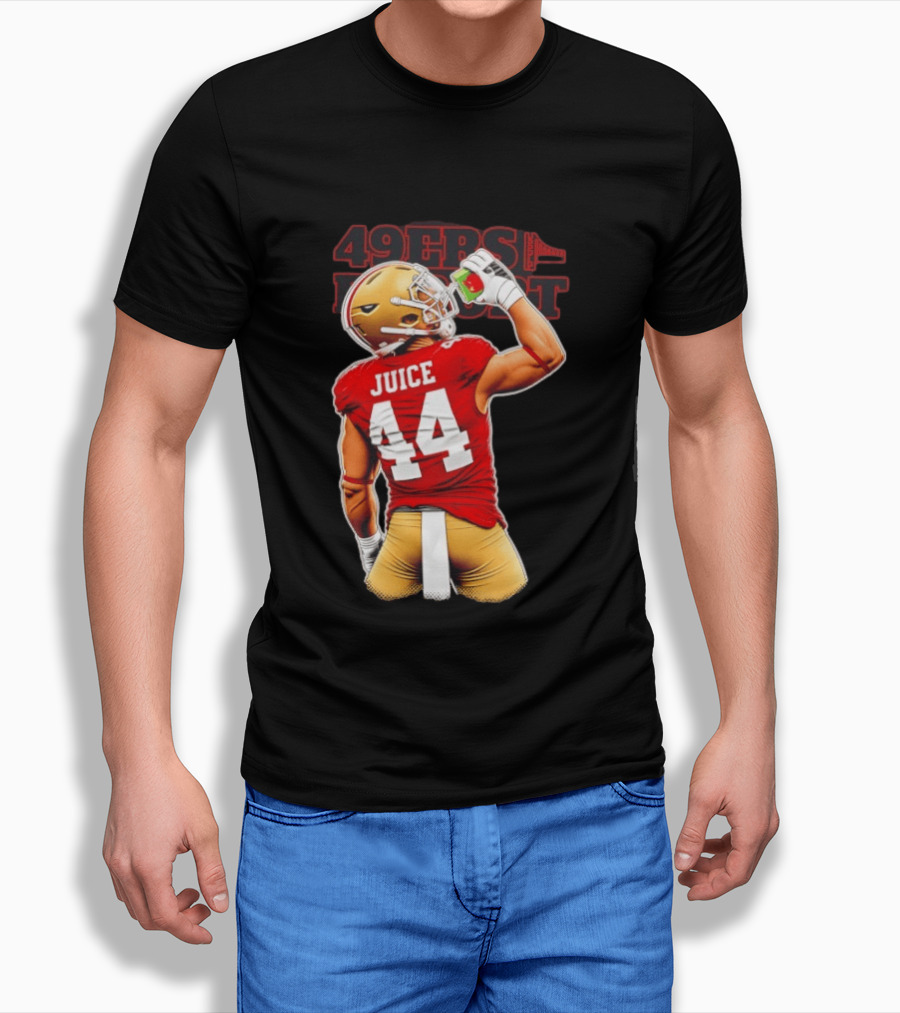 San Francisco 49ers Kyle Juszczyk Juice 44 Legend T-Shirt