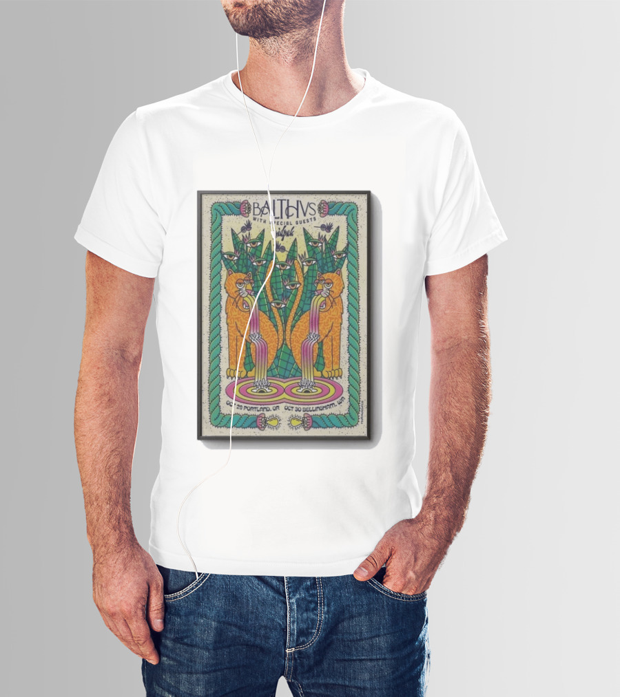BALTHVS With Special Guests Milkyak Oct 29 Portland OR Oct 30 Bellingham WA T-Shirt