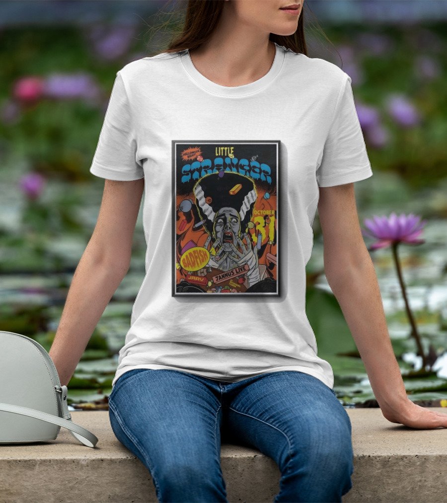 Little Stranger Halloween Night Badfish Jarv Jannus Live October 31 St. Petersburg FL 2026 T-Shirt