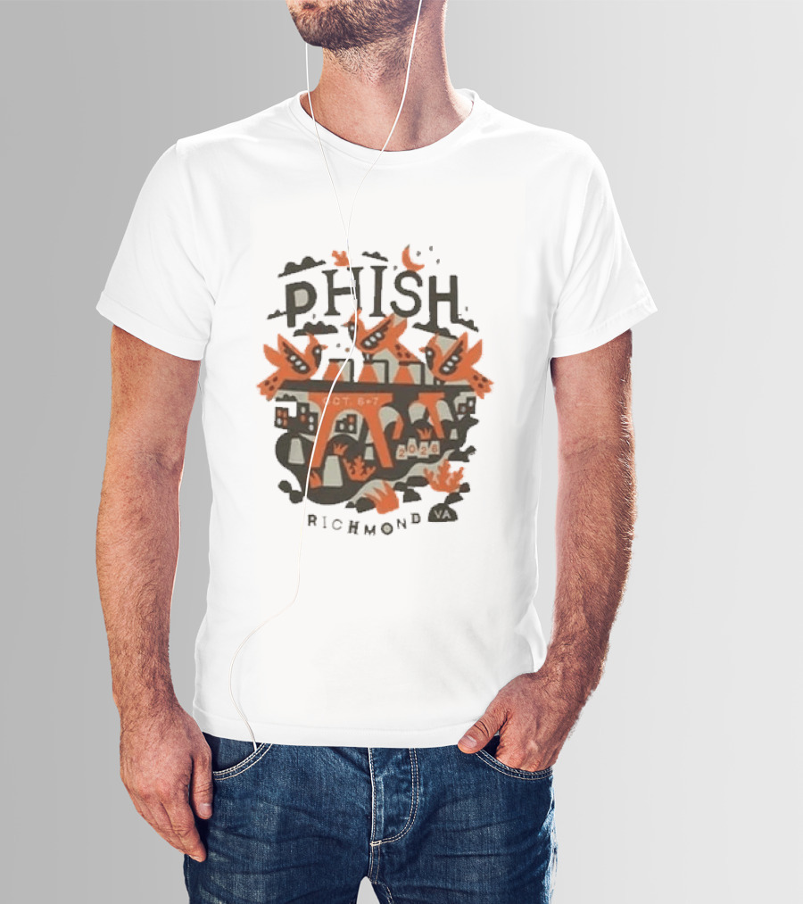 Phish Richmond Fall Oct 7 2020 Event T-Shirt