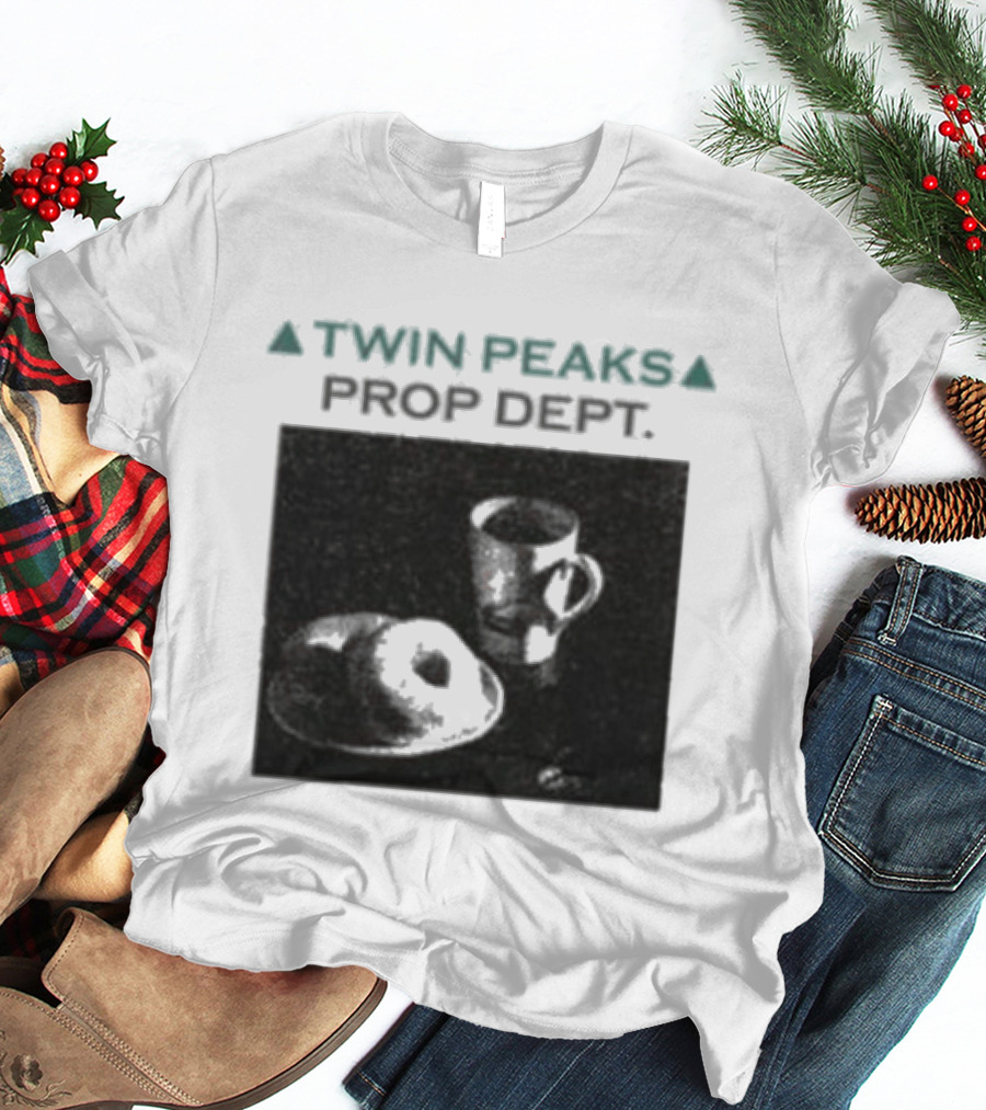 Twin Peaks Prop Dept Coffee And Donut T-Shirt