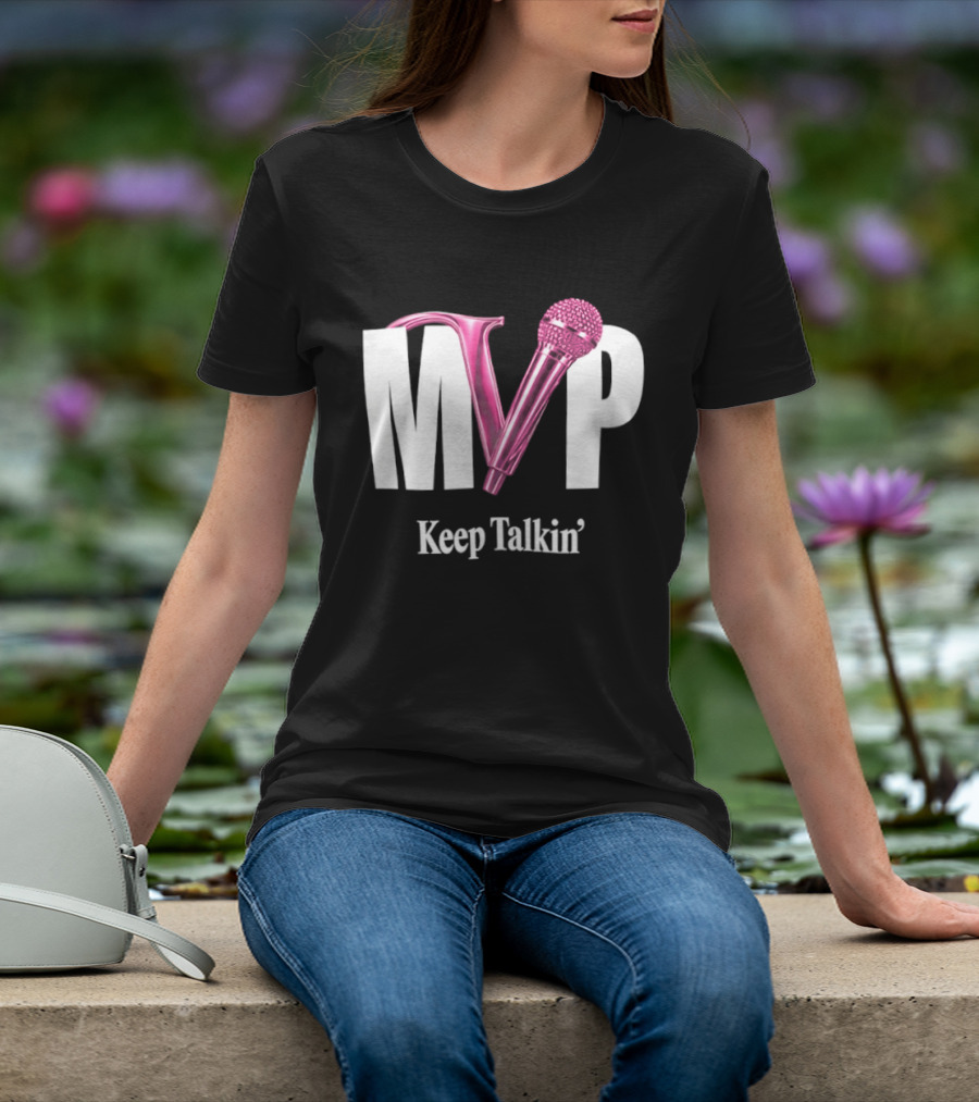 A'ja Wilson Las Vegas Aces MVP Keep Talkin 2020 2026 T-Shirt