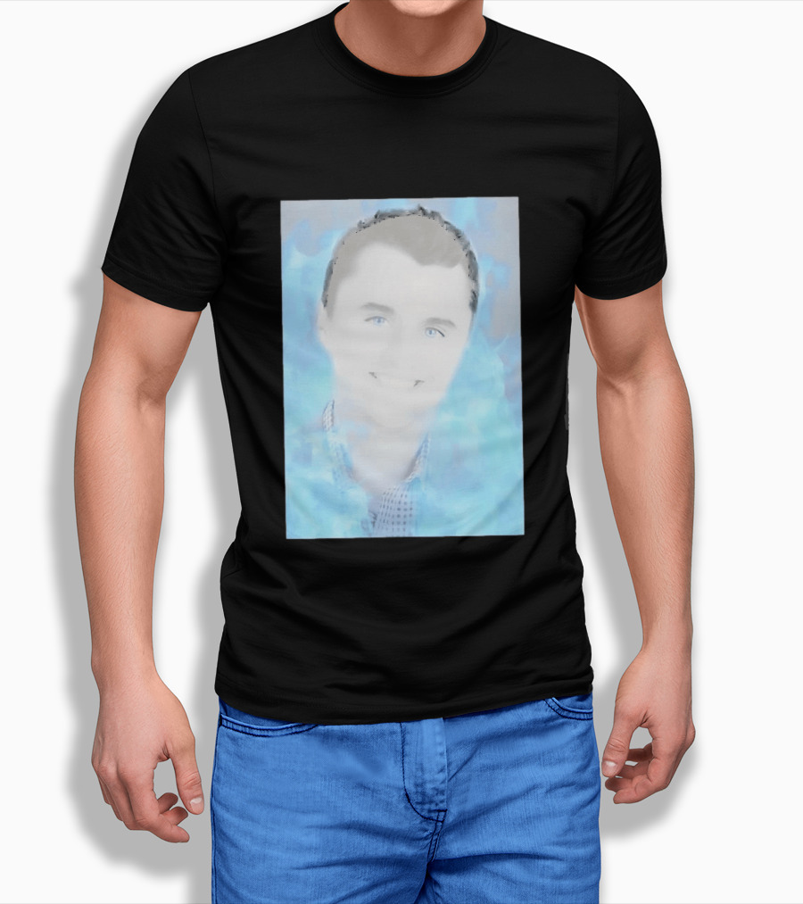 Charlie Kirk Turning Point USA Conservative Blue Aura T-Shirt