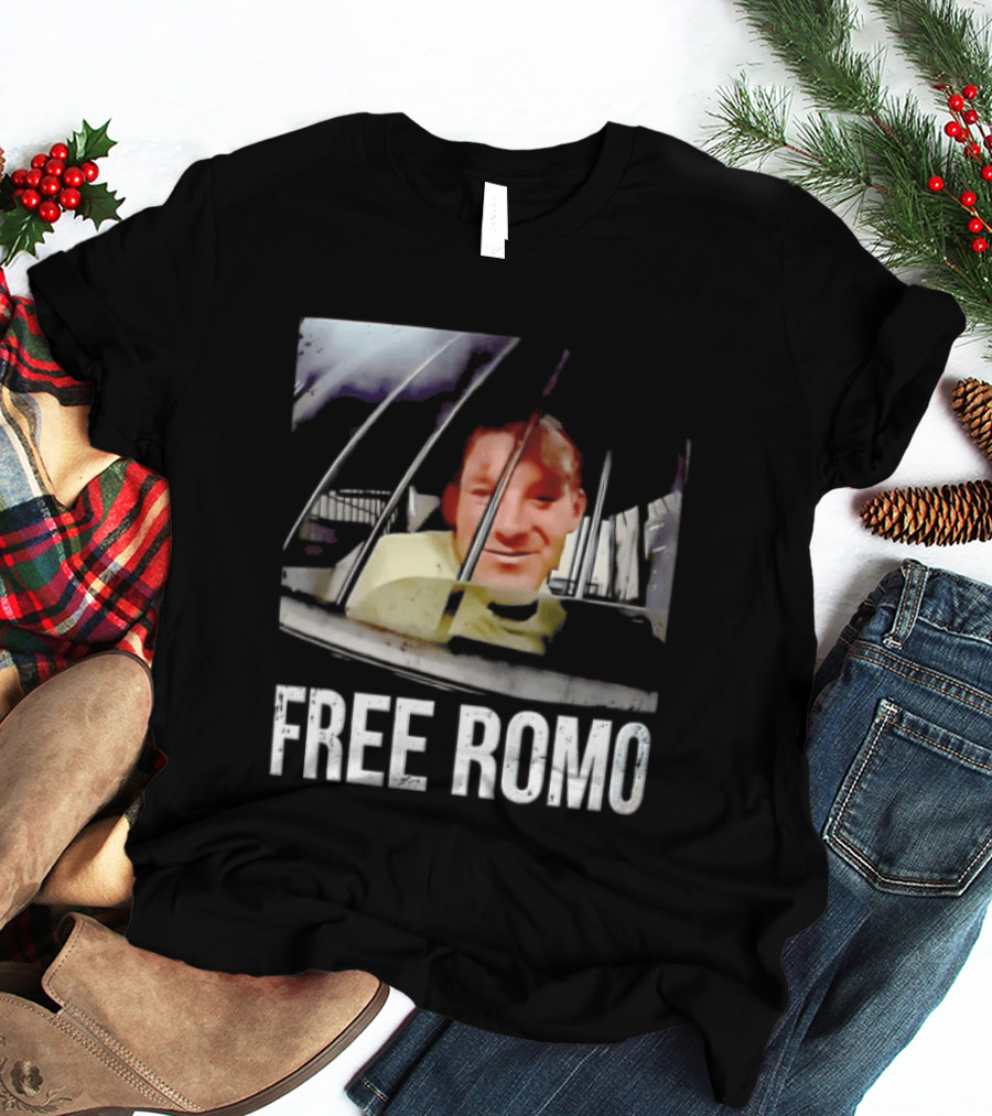 FREE ROMO Football Quarterback Prison Bars T-Shirt
