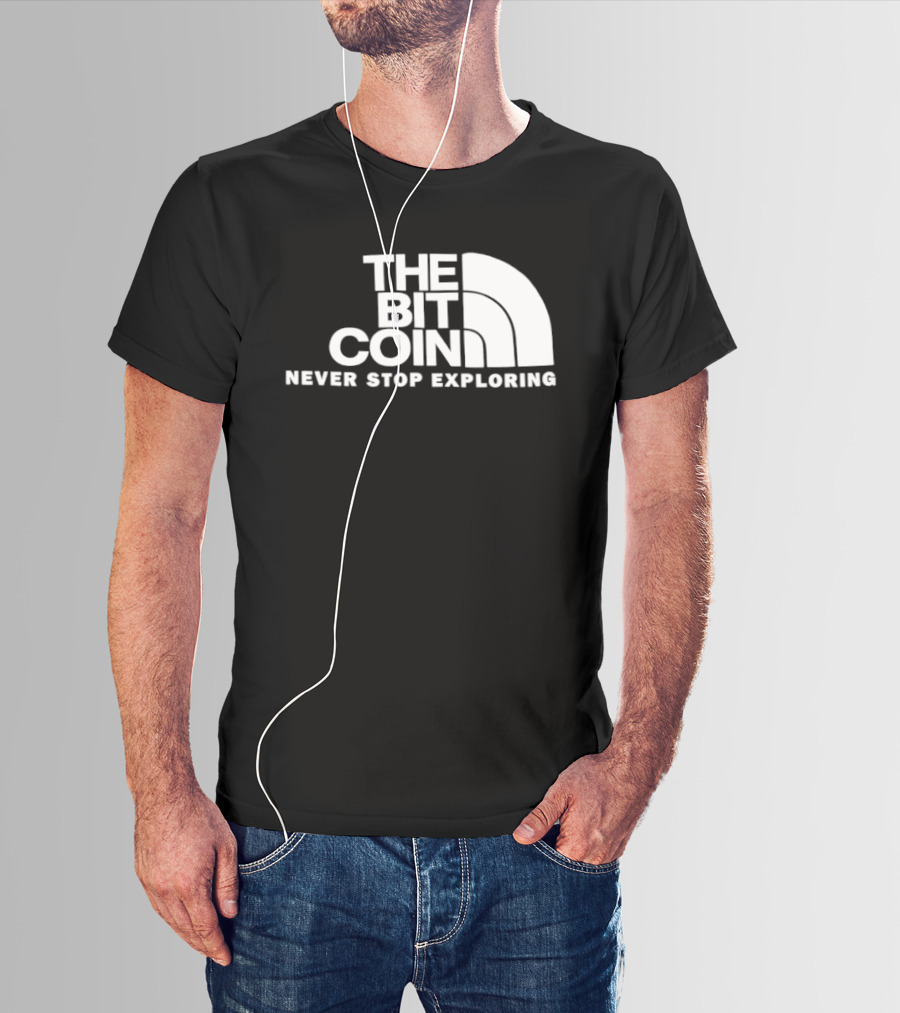 The Bit Coin Never Stop Exploring Adventure T-Shirt