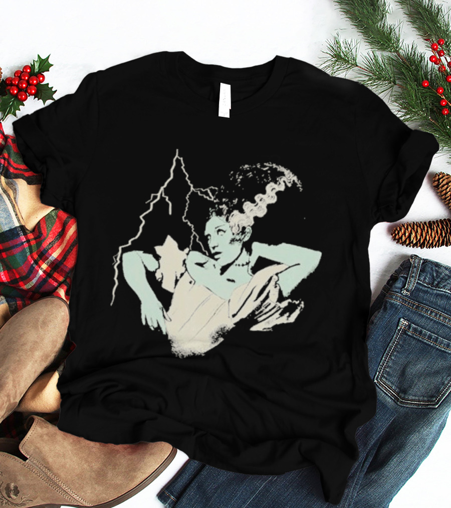Sierra Ferrell The Bride Frankenstein Monster Lightning T-Shirt