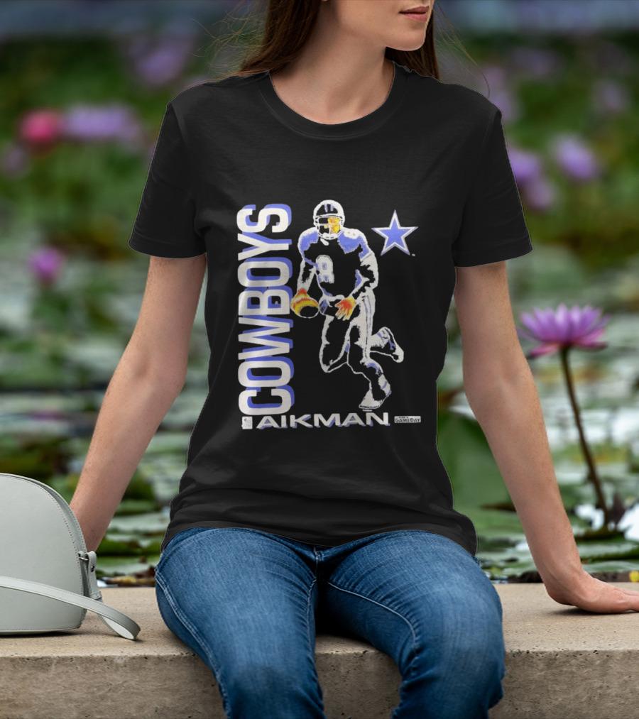 Cowboys Aikman 8 Dallas Star Gameday T-Shirt