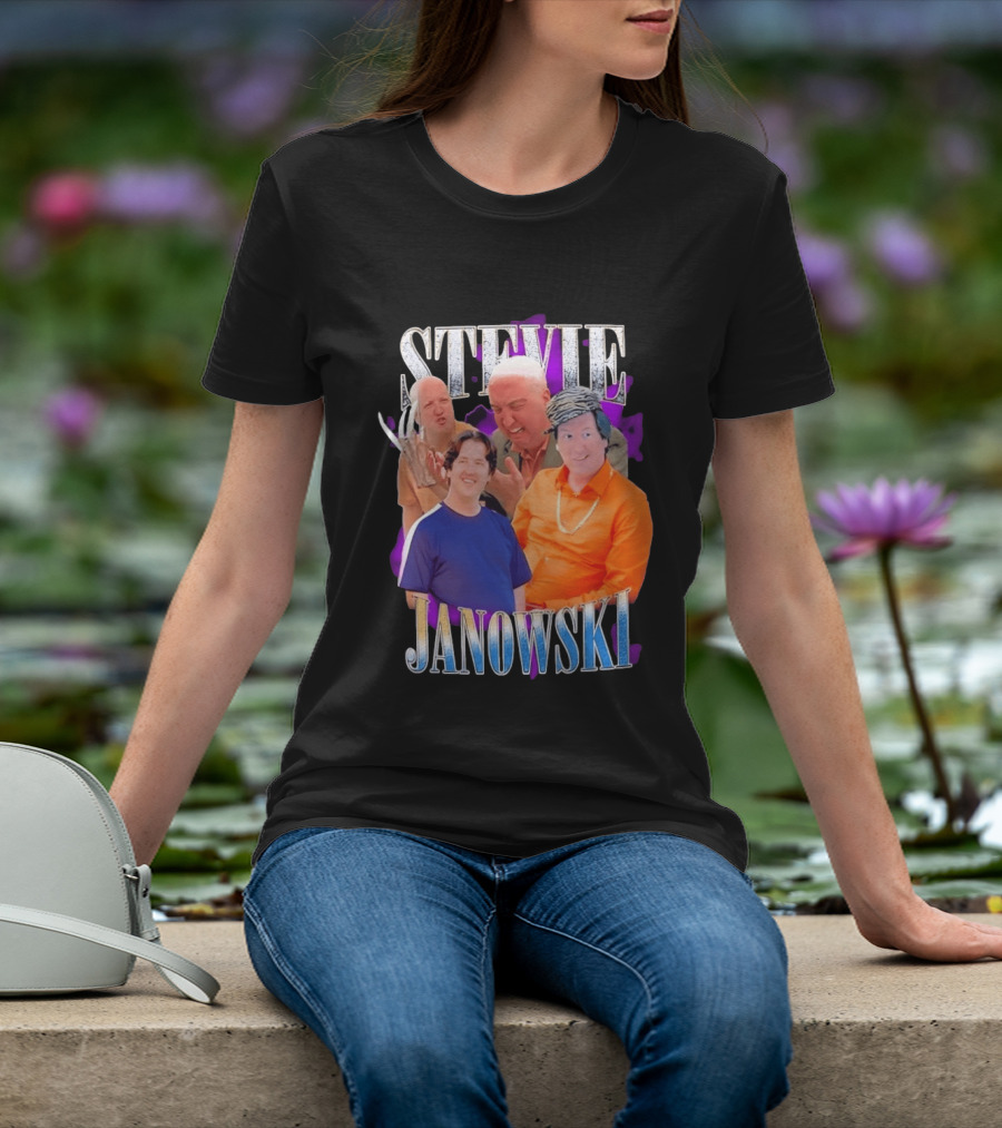 Stevie Janowski Comedy Collage Bootleg T-Shirt