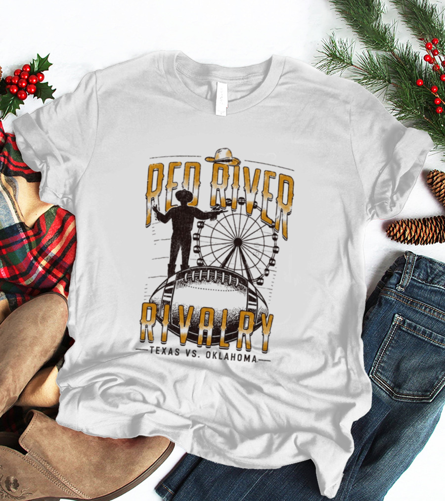 Red River Rivalry Texas Vs Oklahoma 2026 Longhorns T-Shirt