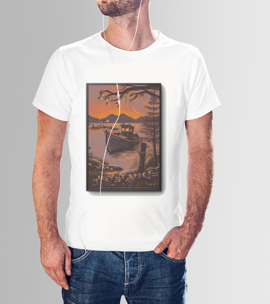 Billy Strings Everett Washington Oct 10 2026 Angles Of The Winds Arena T-Shirt