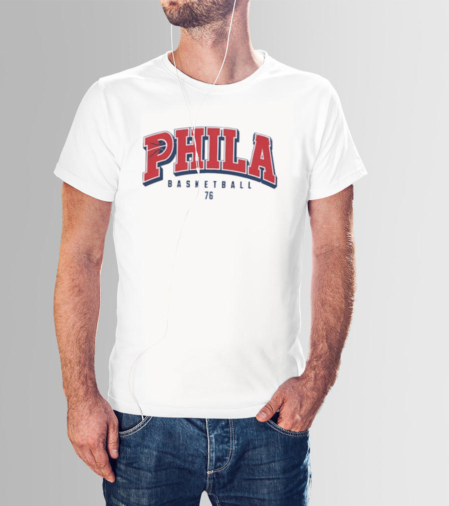 PHILA Basketball 76ers Retro Sports T-Shirt