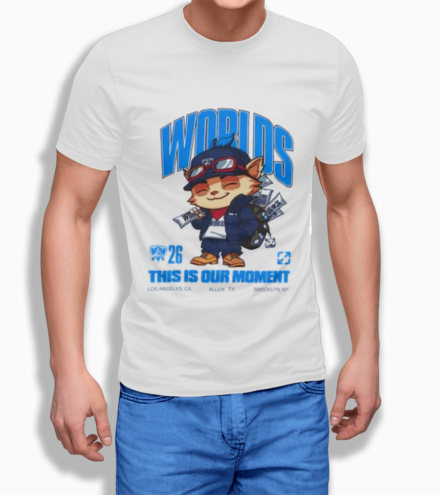 Worlds 2026 This Is Our Moment Riot Games Store T-Shirt