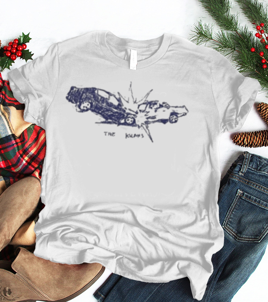 The Kilans Car Crash Vintage Sketch Explosion T-Shirt
