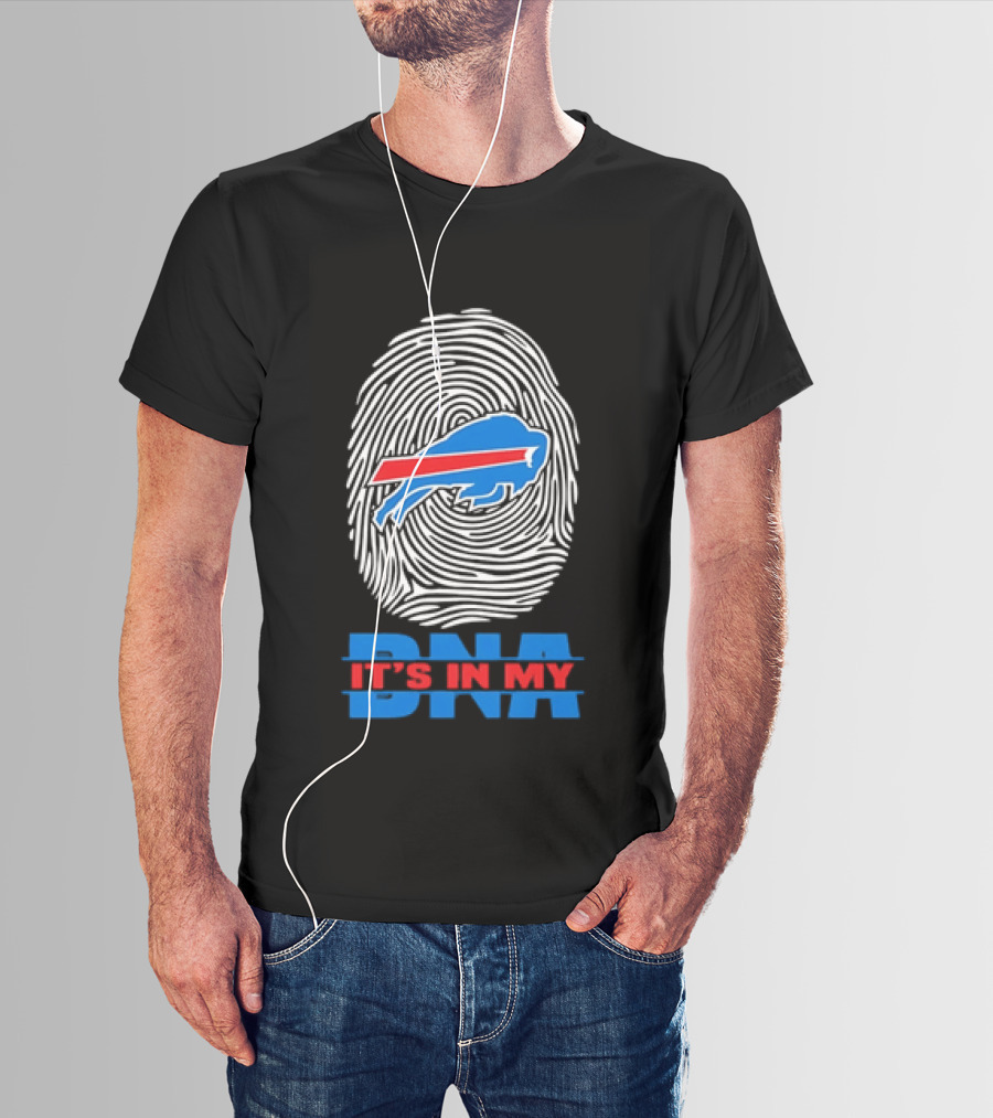 Buffalo Bills Fingerprint It's In My DNA T-Shirt
