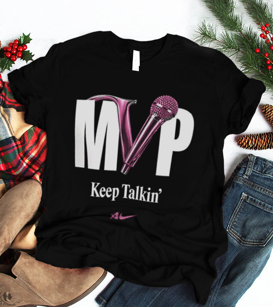 WNBA MVP Keep Talking A'ja Wilson 2026 Most Valuable Player T-Shirt