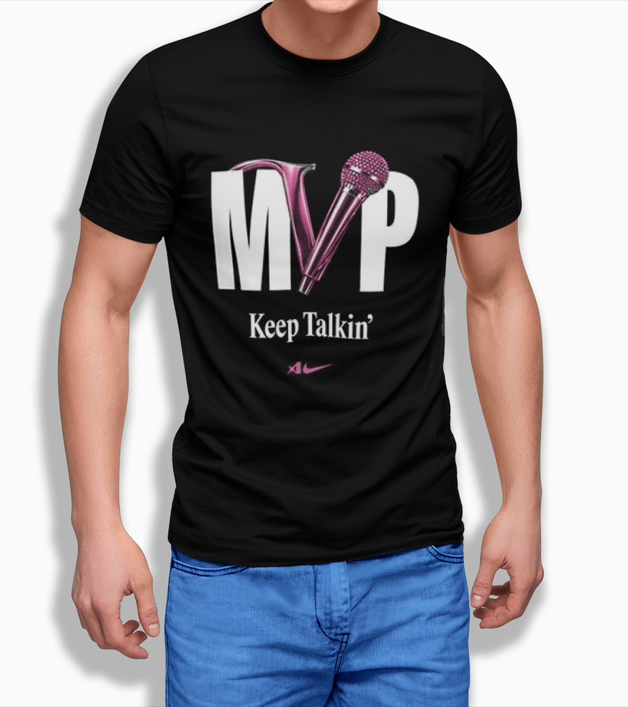 WNBA MVP Keep Talking A'ja Wilson 2026 Most Valuable Player T-Shirt