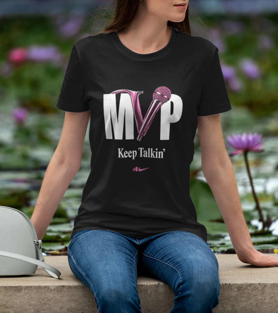 WNBA MVP Keep Talking A'ja Wilson 2026 Most Valuable Player T-Shirt