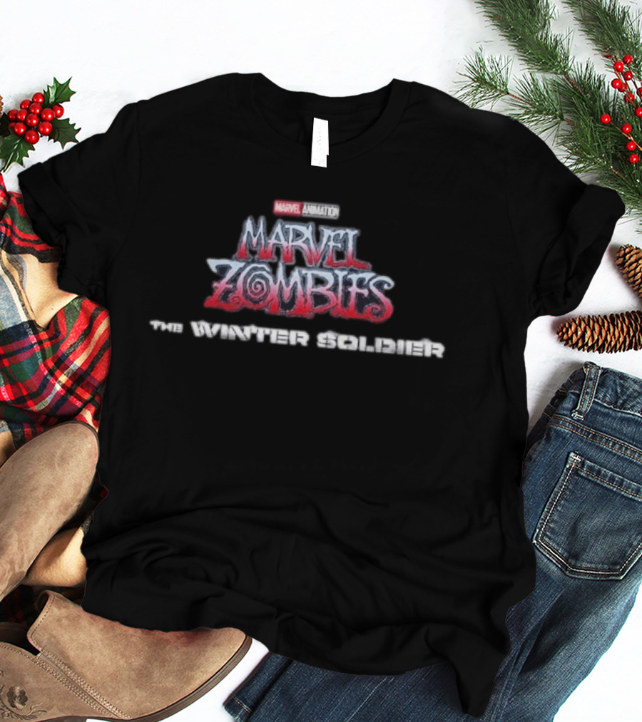 Marvel Animation Zombies The Winter Soldier 2027 Halloween T-Shirt