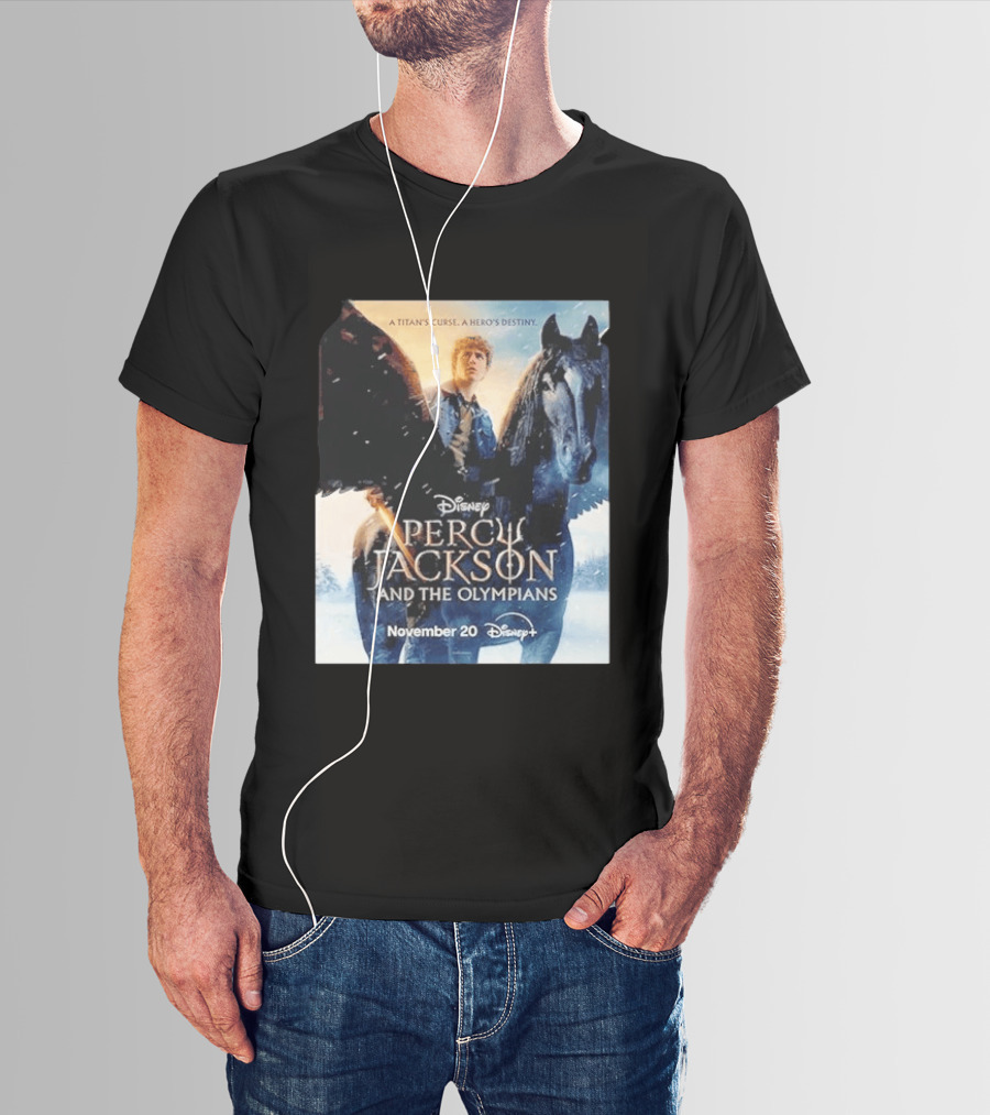 Percy Jackson And The Olympians A Titan's Curse A Hero's Destiny November 20 Disney+ T-Shirt