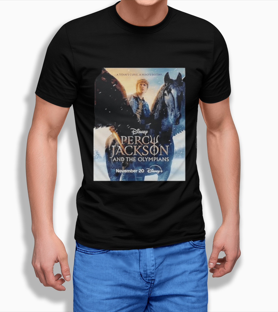 Percy Jackson And The Olympians A Titan's Curse A Hero's Destiny November 20 Disney+ T-Shirt