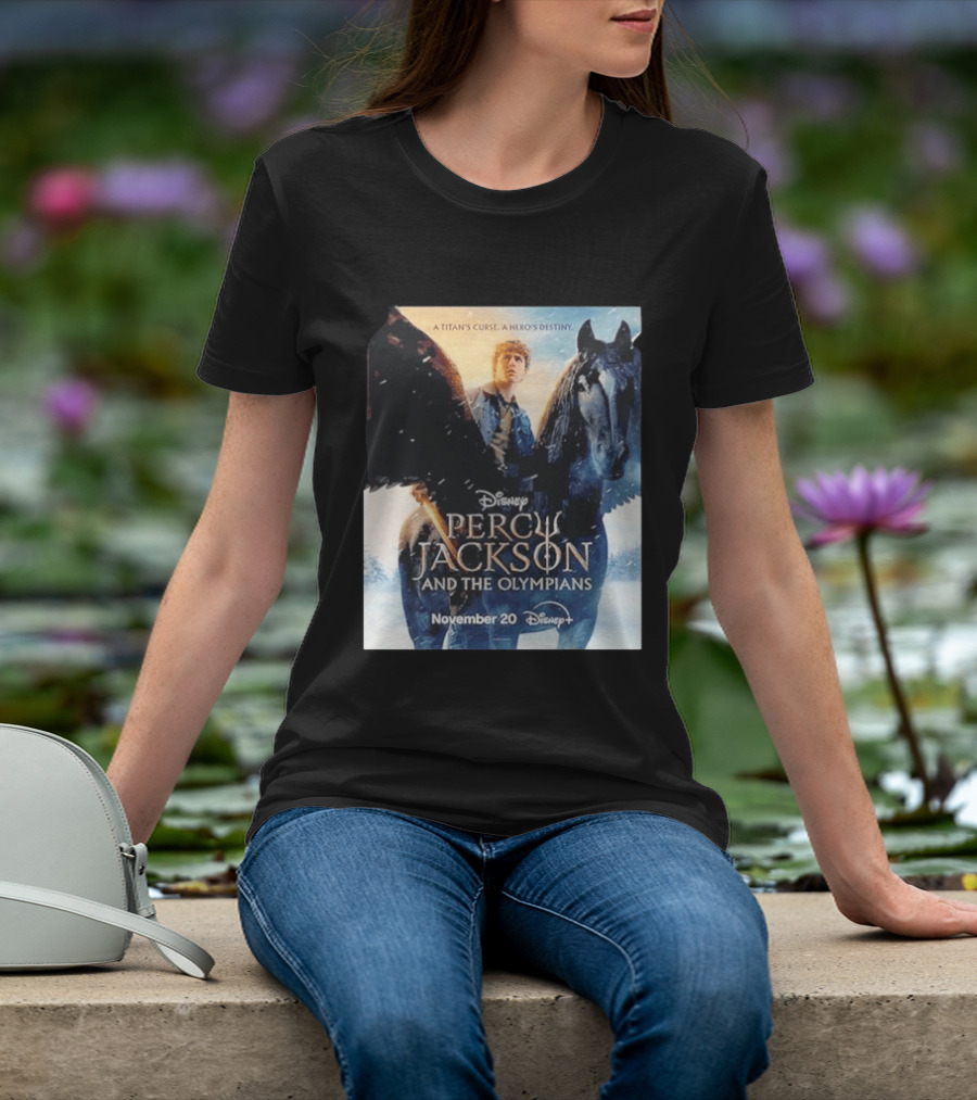 Percy Jackson And The Olympians A Titan's Curse A Hero's Destiny November 20 Disney+ T-Shirt