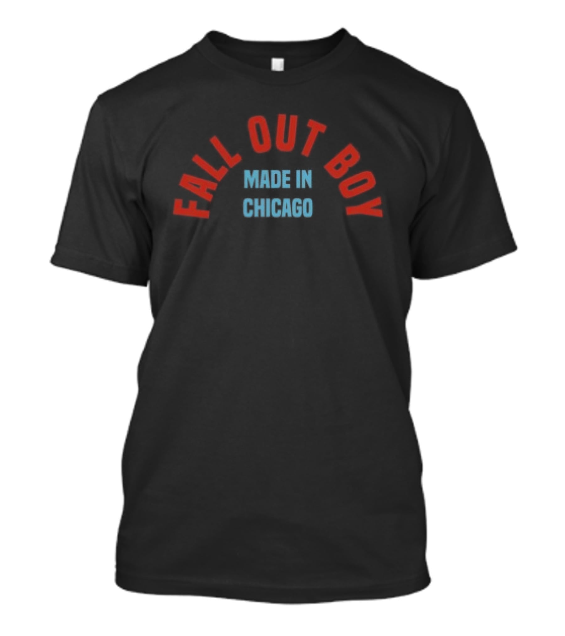 Fall Out Boy Made In Chicago Ringer Rock Sound Shop T-Shirt