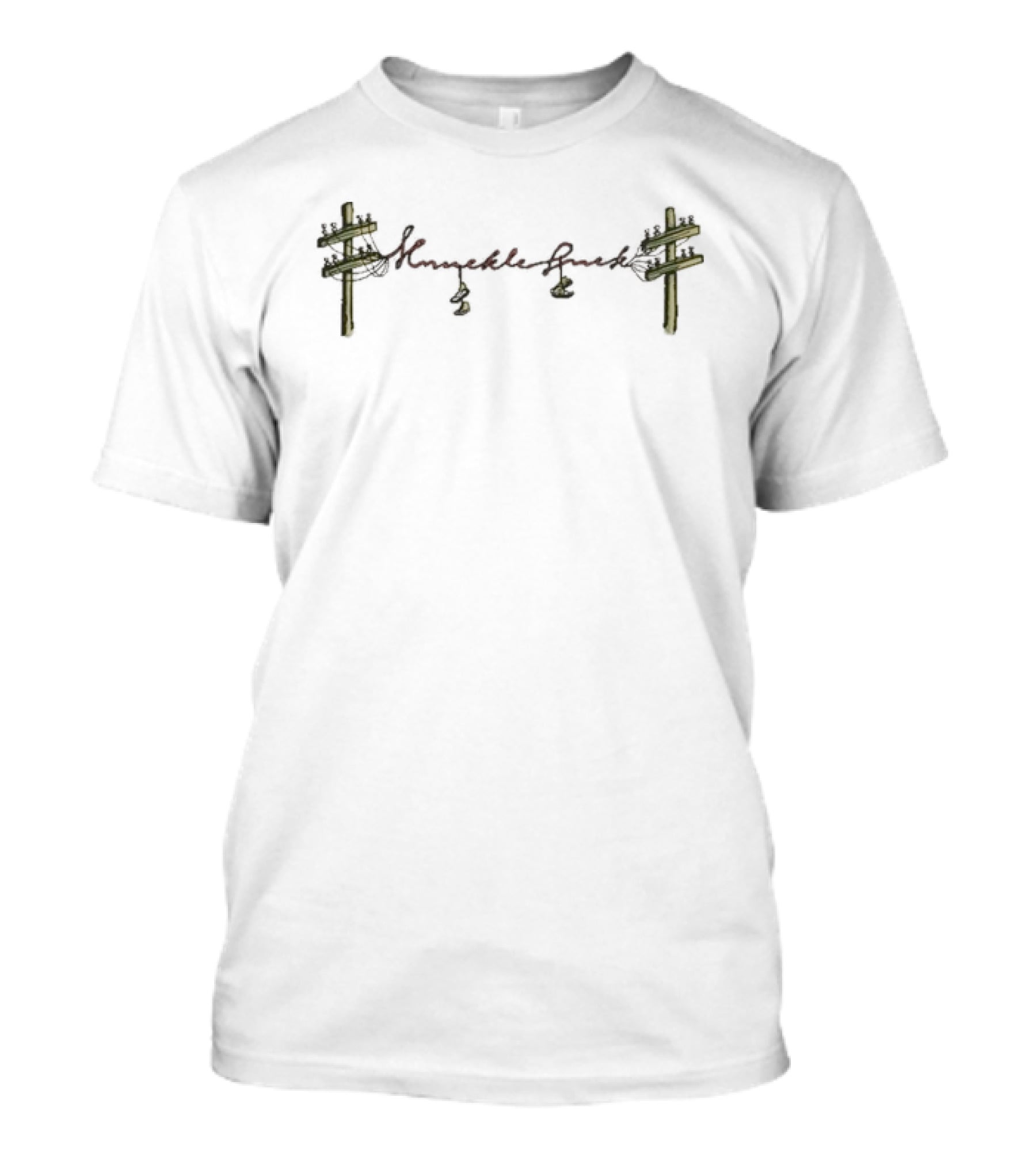 Knuckle Puck Highwire Tightrope Music Band Rope T-Shirt