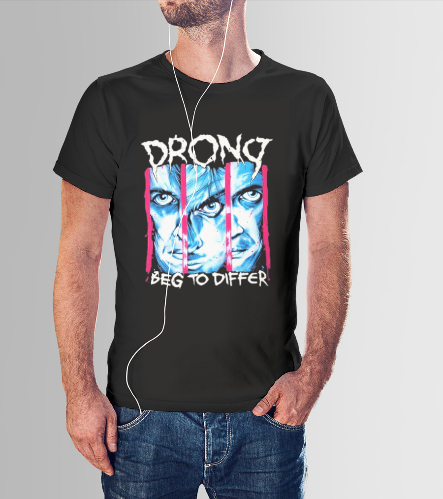 PRONG Beg To Differ Album Art Face T-Shirt