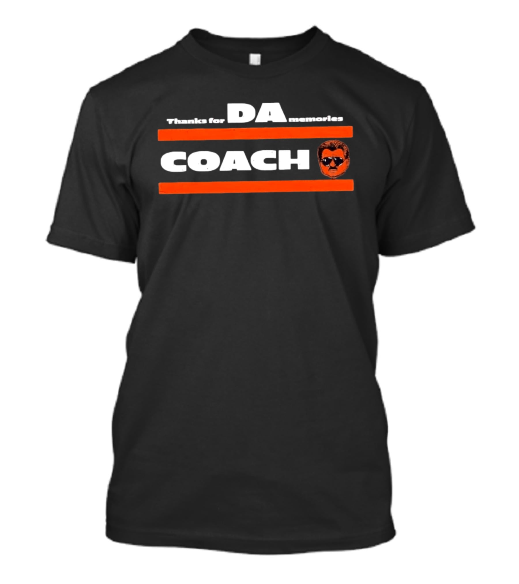 Thank For DA Memories Coach Mike Ditka Chicago Bears Football T-Shirt