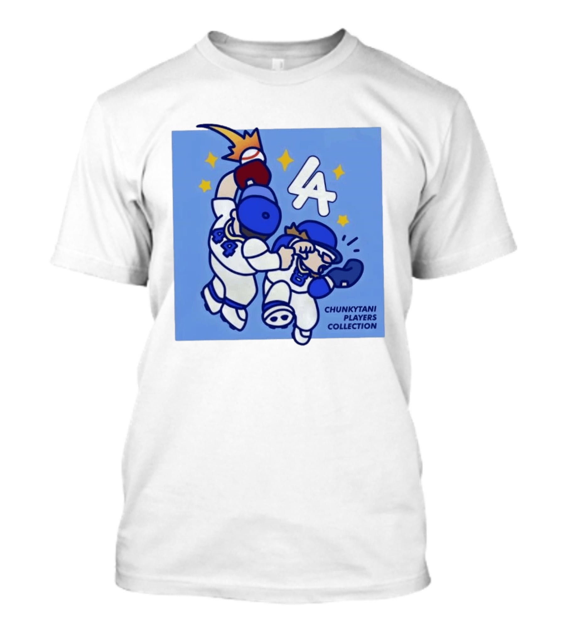 Chunkytani Players Collection LA 44 Baseball Los Angeles T-Shirt