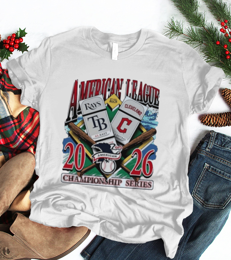 Cleveland Guardians Vs Tampa Bay Rays 2026 American League Championship Series ALCS Matchup T-Shirt
