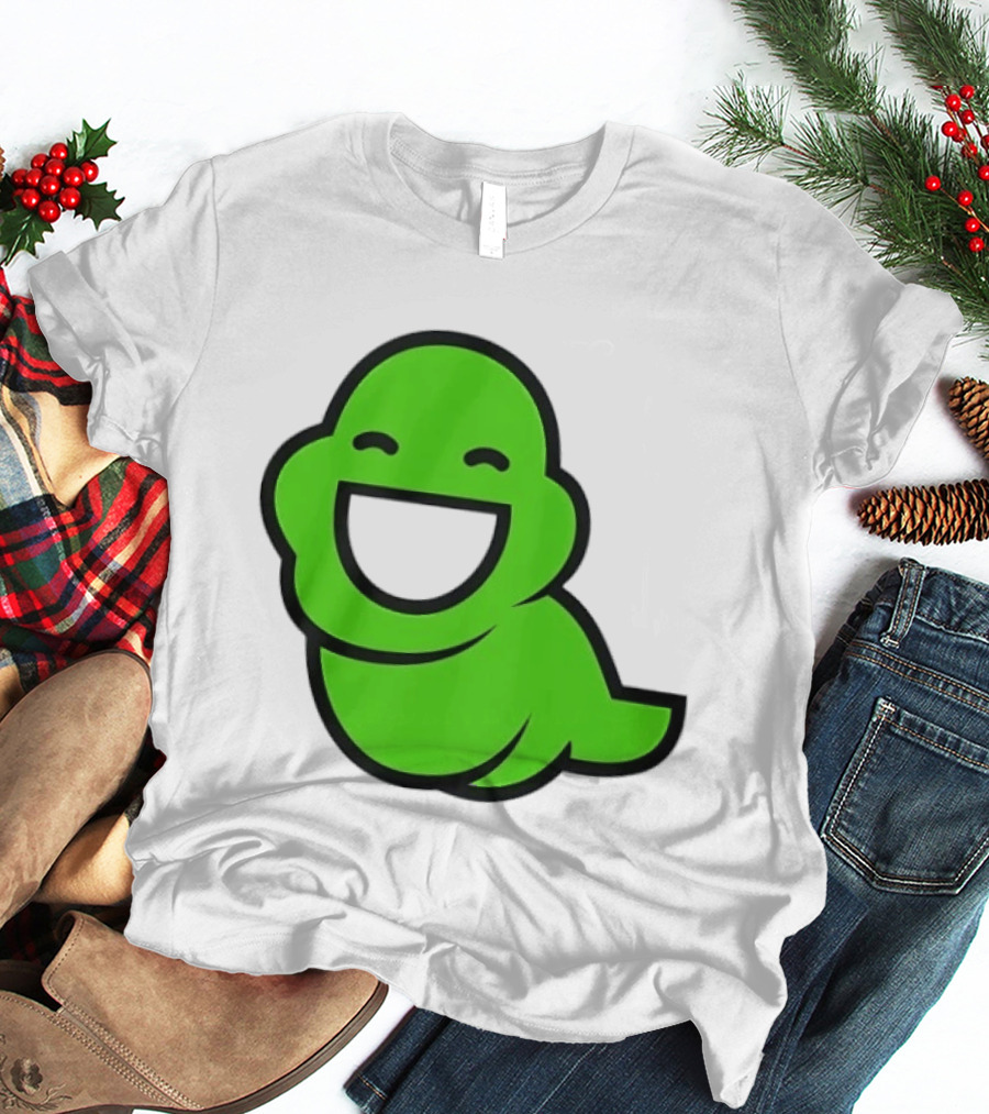Homestuck John Egbert Slime Ghost Green Smiling T-Shirt