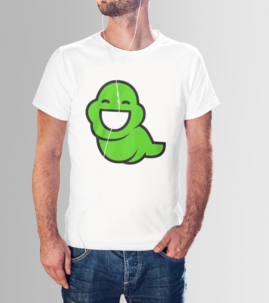 Homestuck John Egbert Slime Ghost Green Smiling T-Shirt
