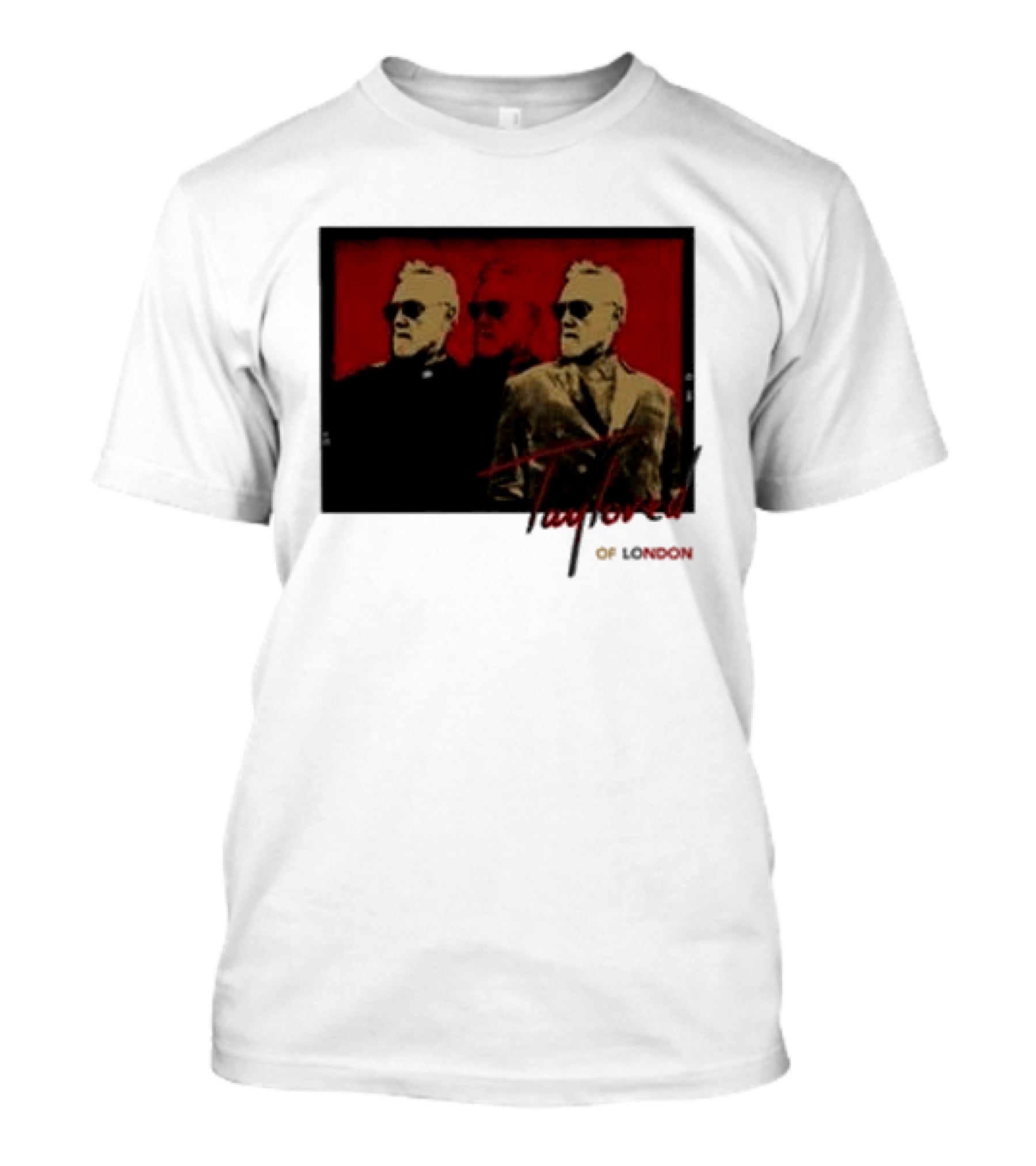 Queen Taylored Triptych By London T-Shirt