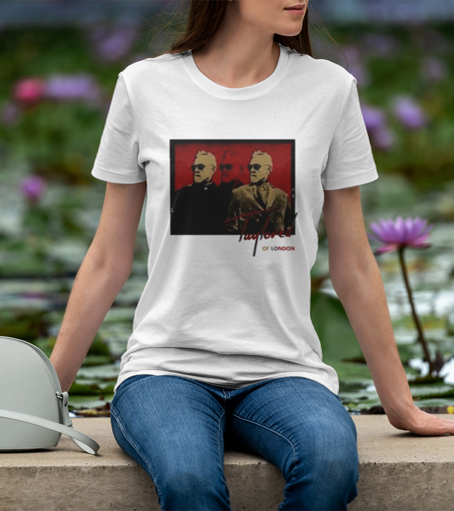 Queen Taylored Triptych By London T-Shirt