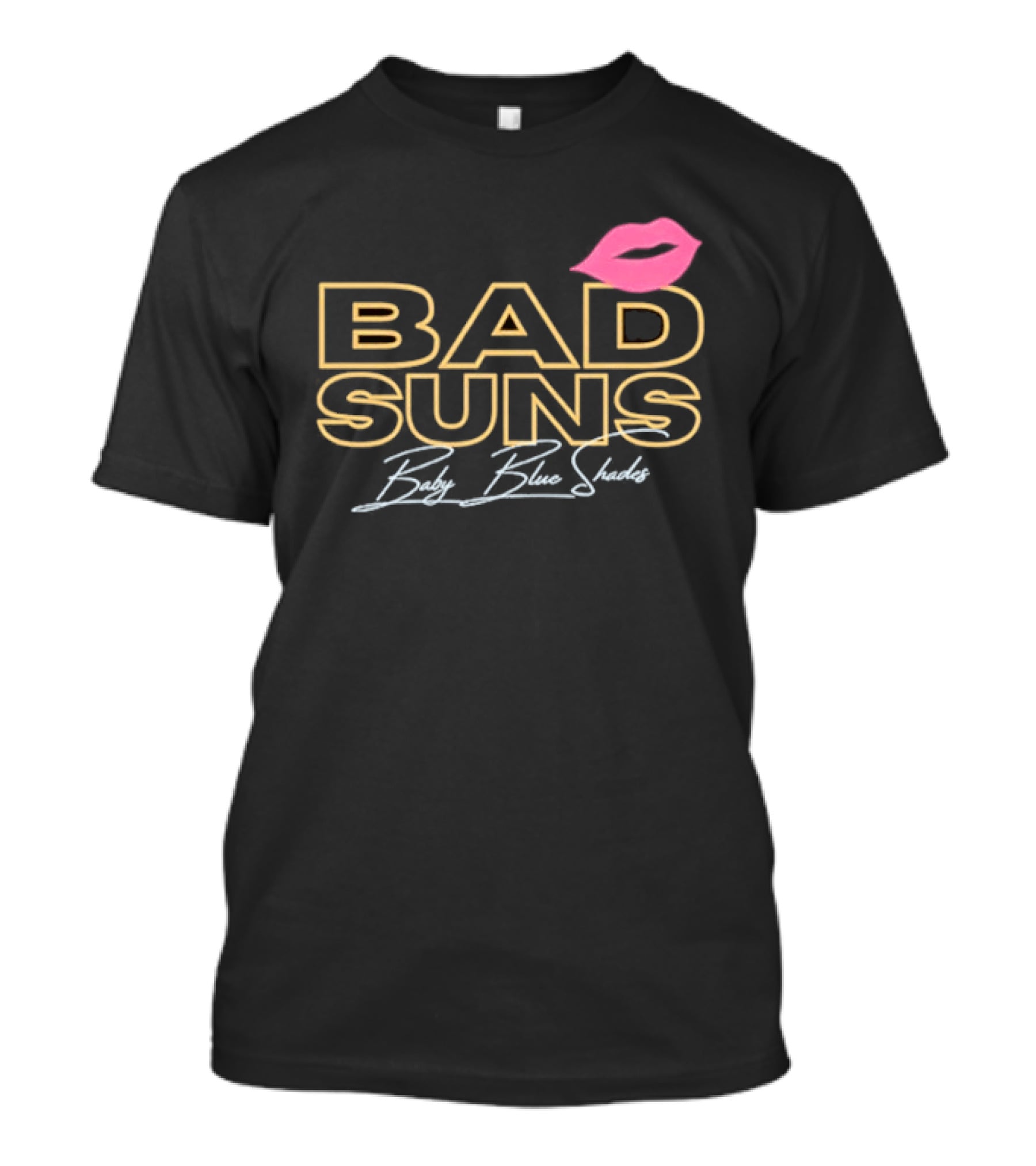 Bad Suns Baby Blue Shades Pink Lips T-Shirt