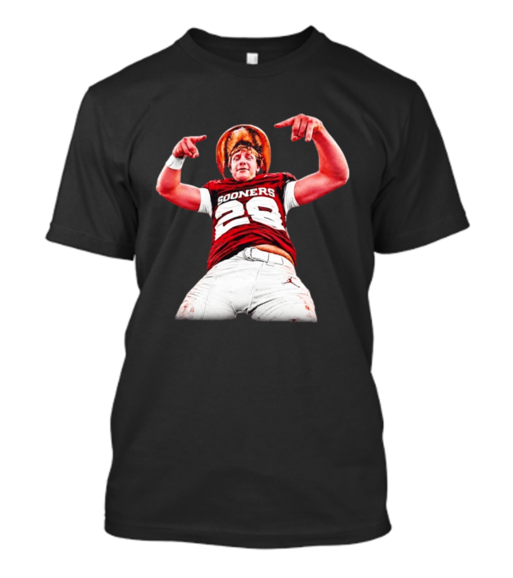Danny Stutsman Sooners 2026 Red River Rivalry Horns Down OU Oklahoma T-Shirt