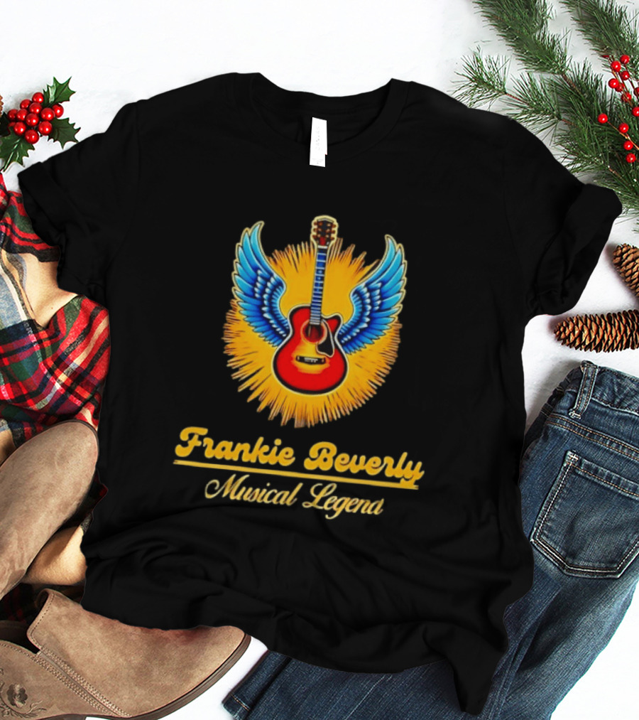 Frankie Beverly Musical Legend Guitar With Wings T-Shirt