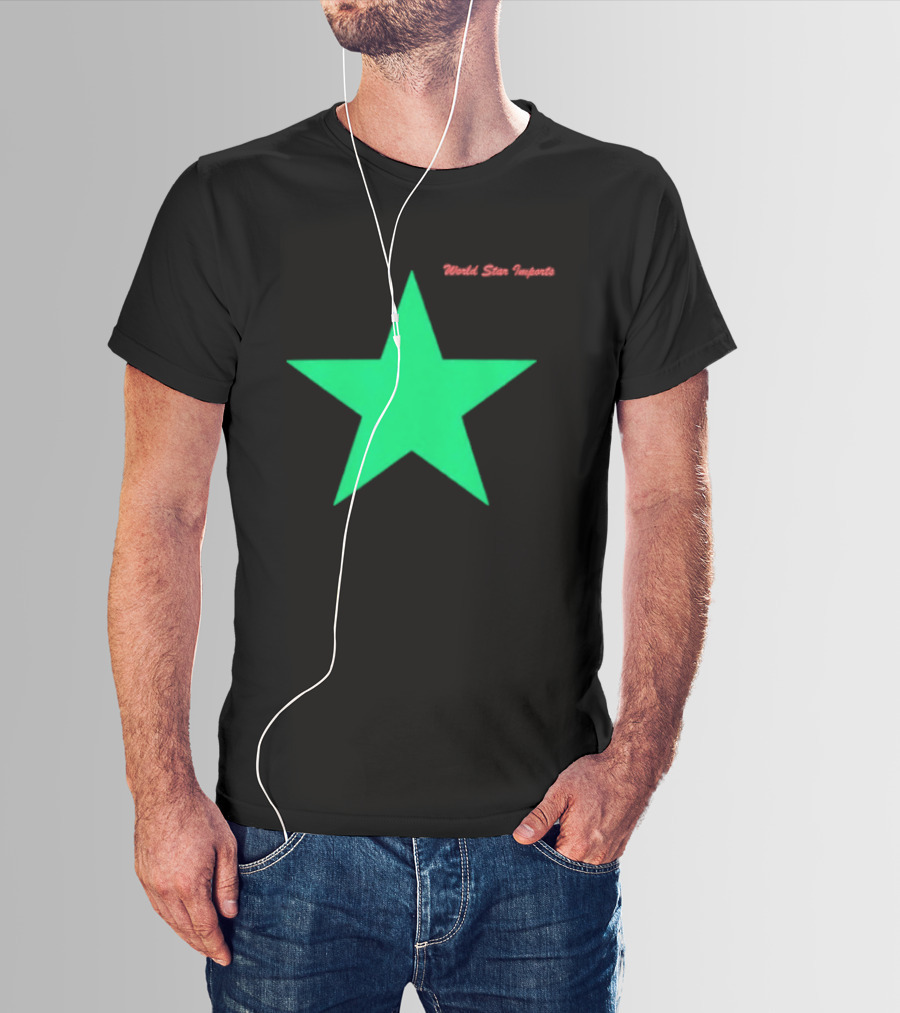 Justin Bieber World Star Imports Studio City Star T-Shirt