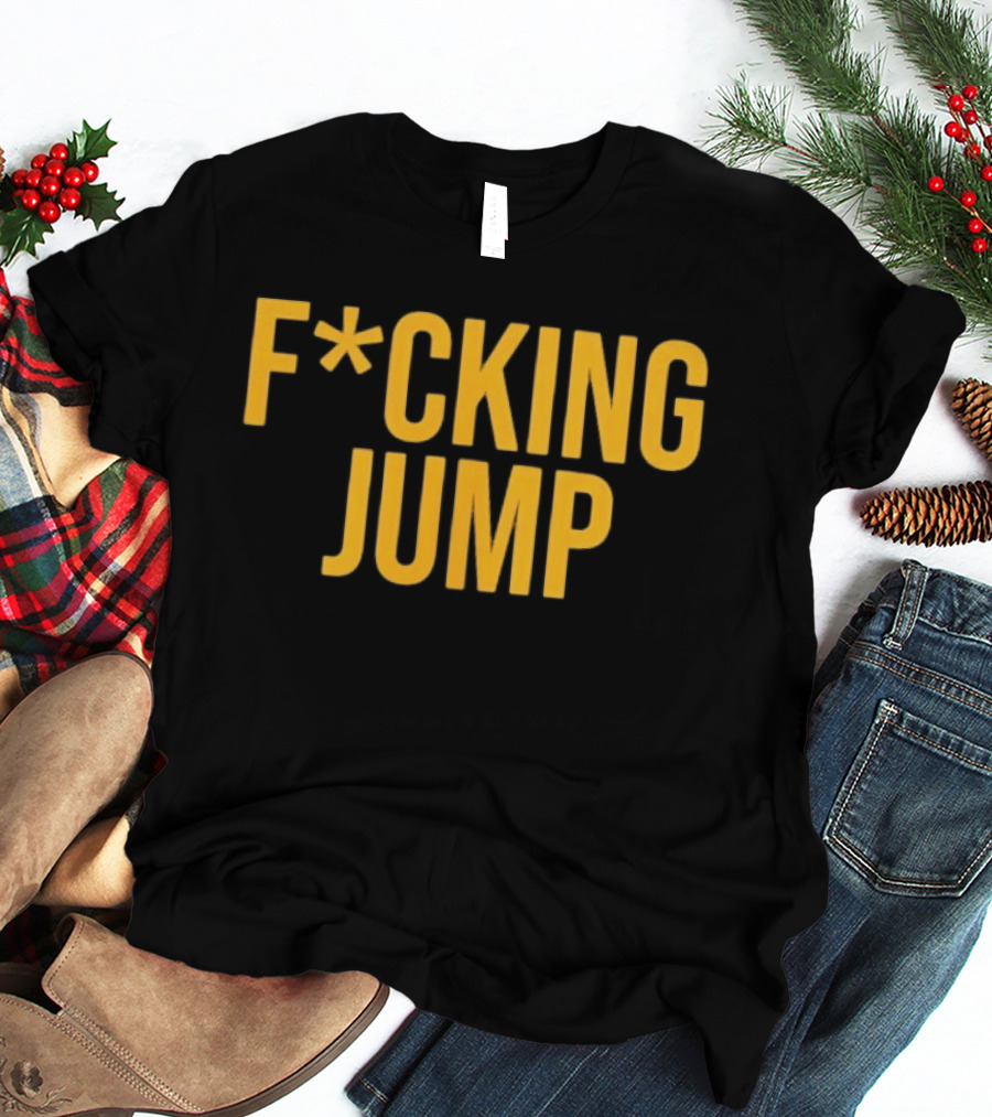 Iowa Hawkeyes Football F*cking Jump T-Shirt