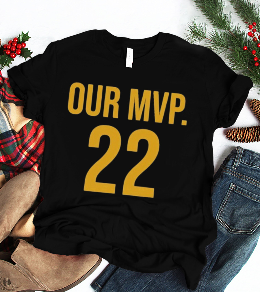 Iowa Hawkeyes Our MVP 22 Caitlin Clark T-Shirt