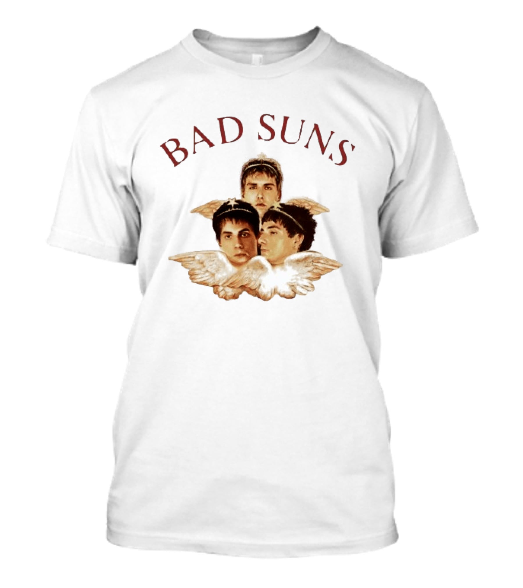 Bad Suns Angelic Trio Wings T-Shirt