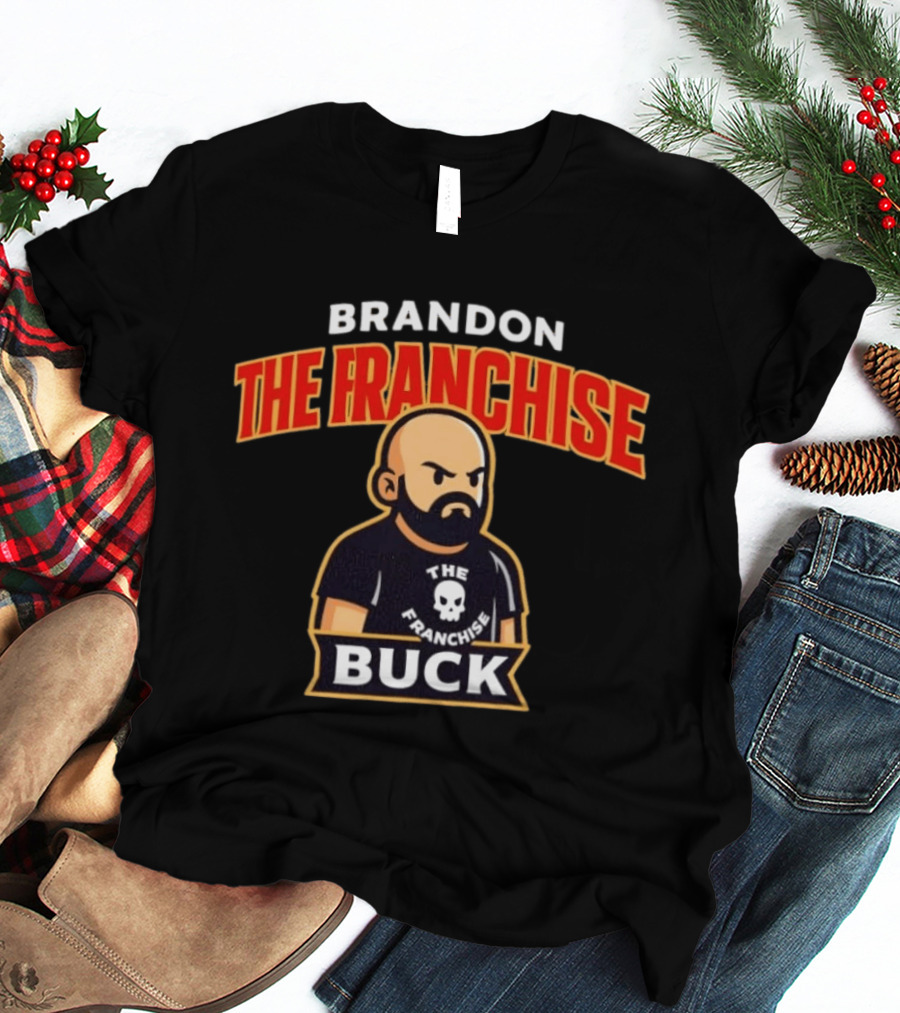 BRANDON THE FRANCHISE BUCK Skull T-Shirt