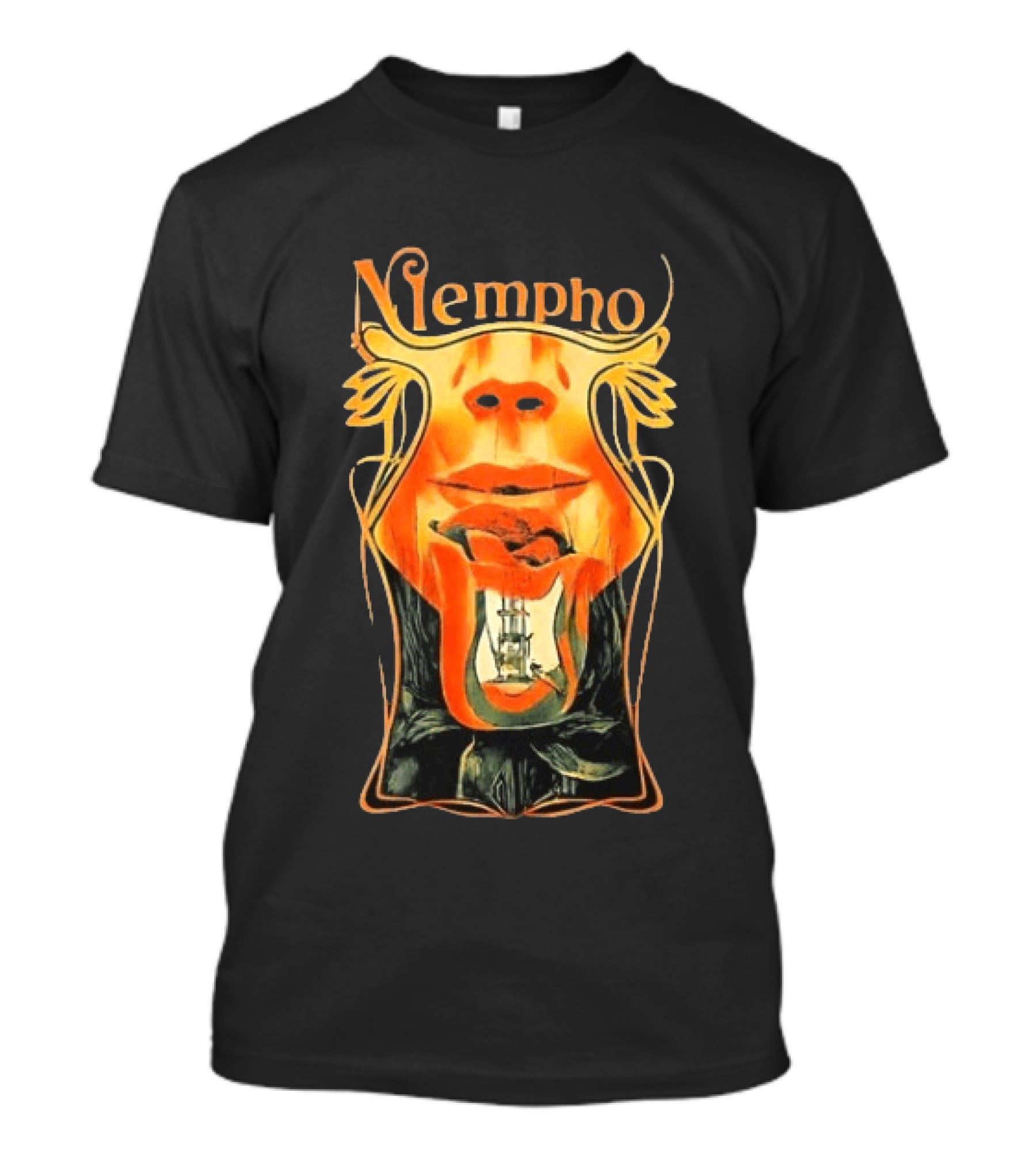Mempho Music Festival 2026 Surreal Mask Art With Vivid T-Shirt