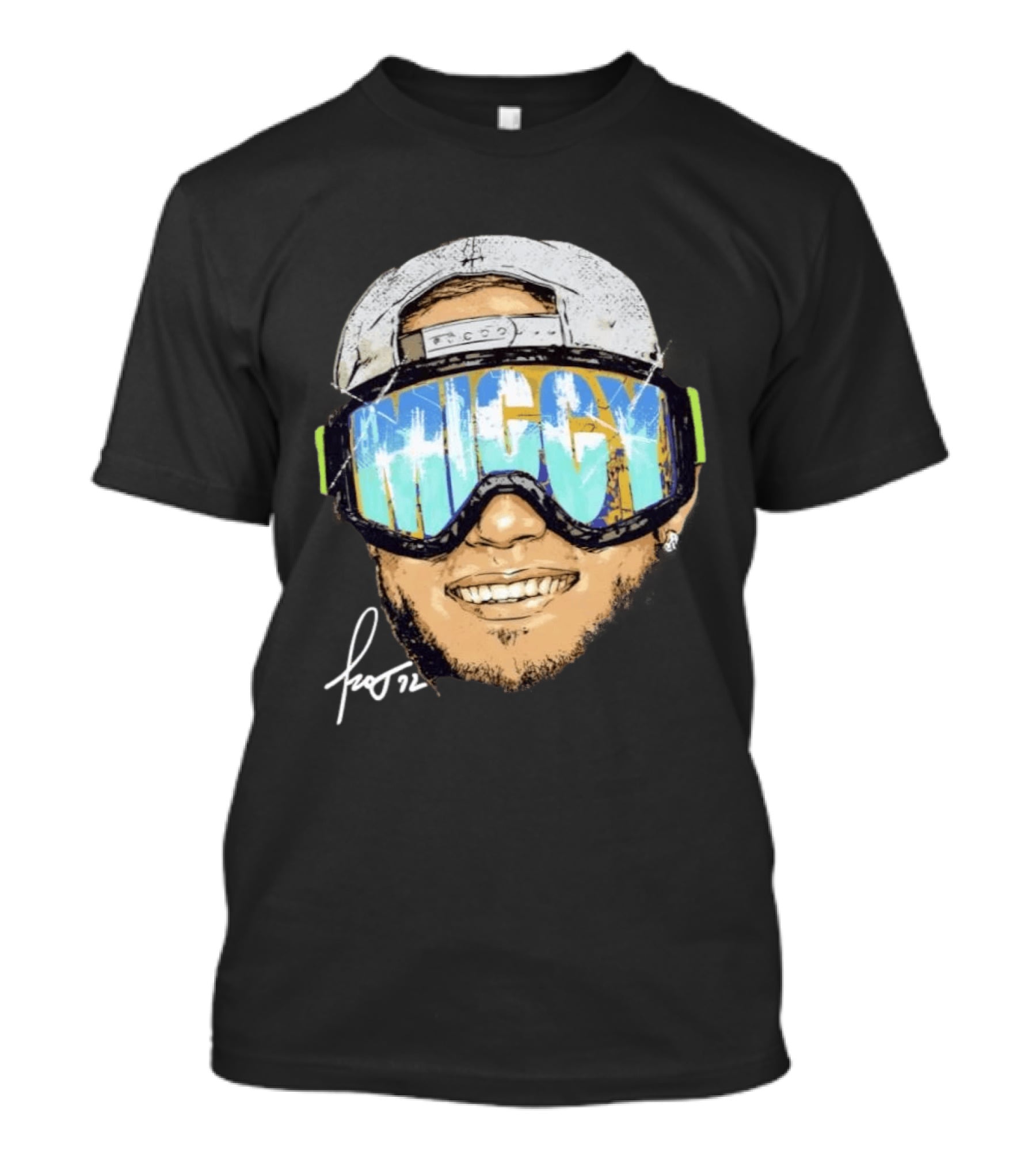 Miguel Rojas Dodgers Miggy Victory Goggles T-Shirt