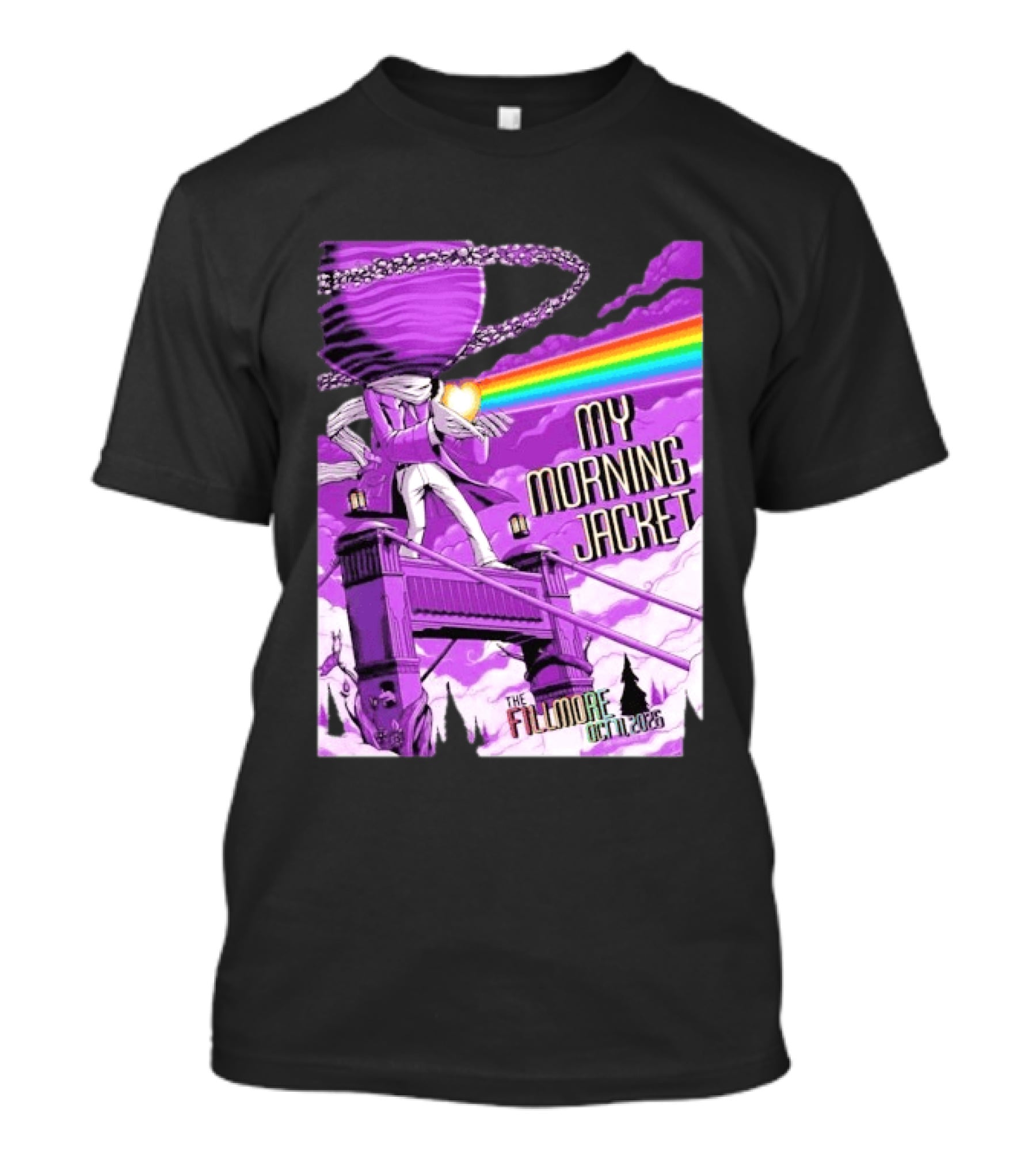 The Fillmore October 11th 2026 My Morning Jacket Psychedelic Event T-Shirt